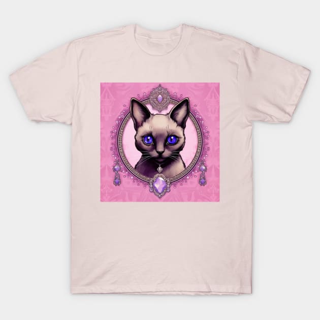 Gem Siamese T-Shirt by Enchanted Reverie